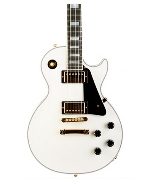 Alpine White  Cibson Custom C-Les-paul Custom